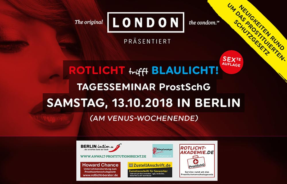 Tagesseminar zum ProstSchG in Berlin am 13.10.2018